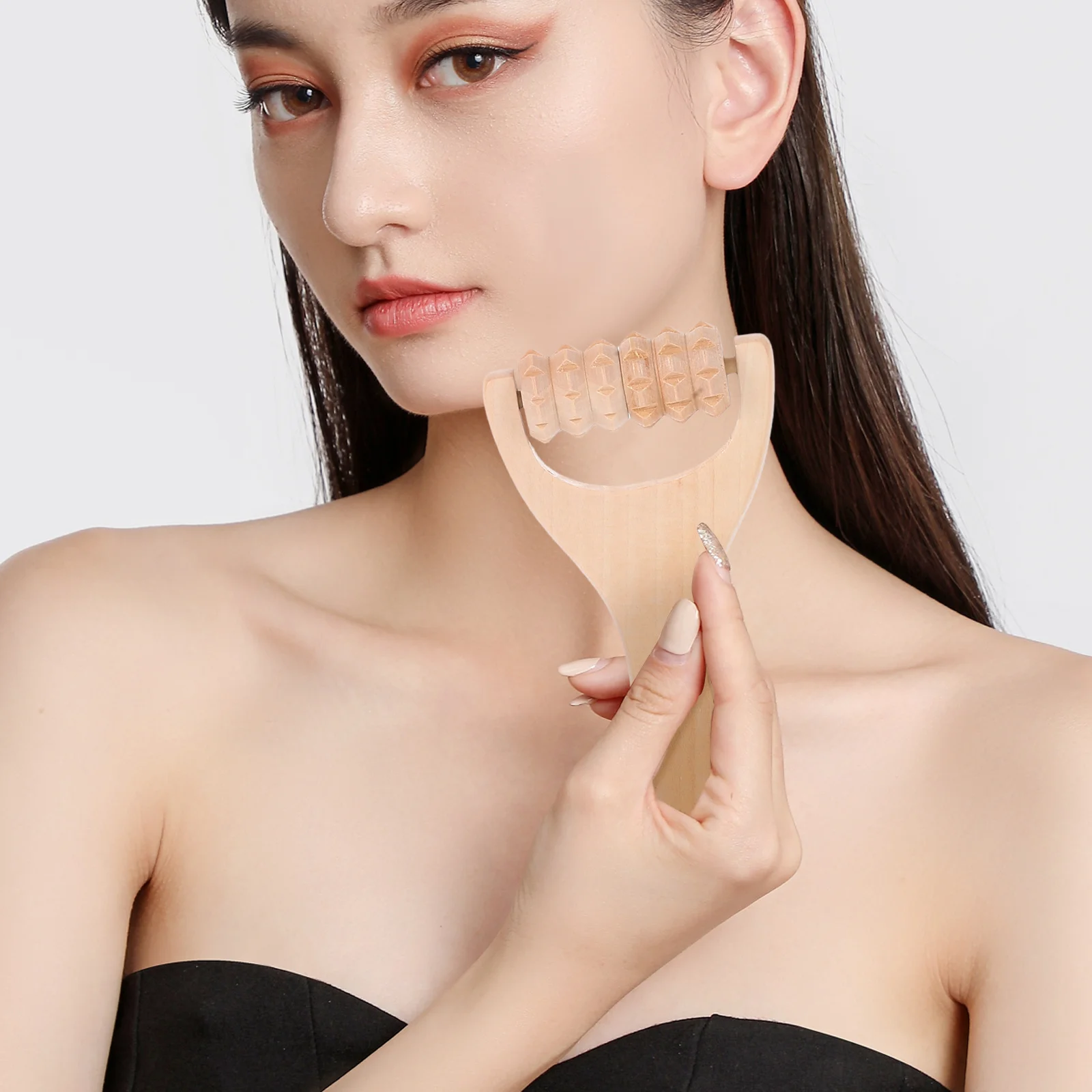 

3Pcs Handheld Wooden Massage Roller Stick for Athletes Office Workers Muscle Soreness Relief Anytime Anywhere Wood Roller Stick