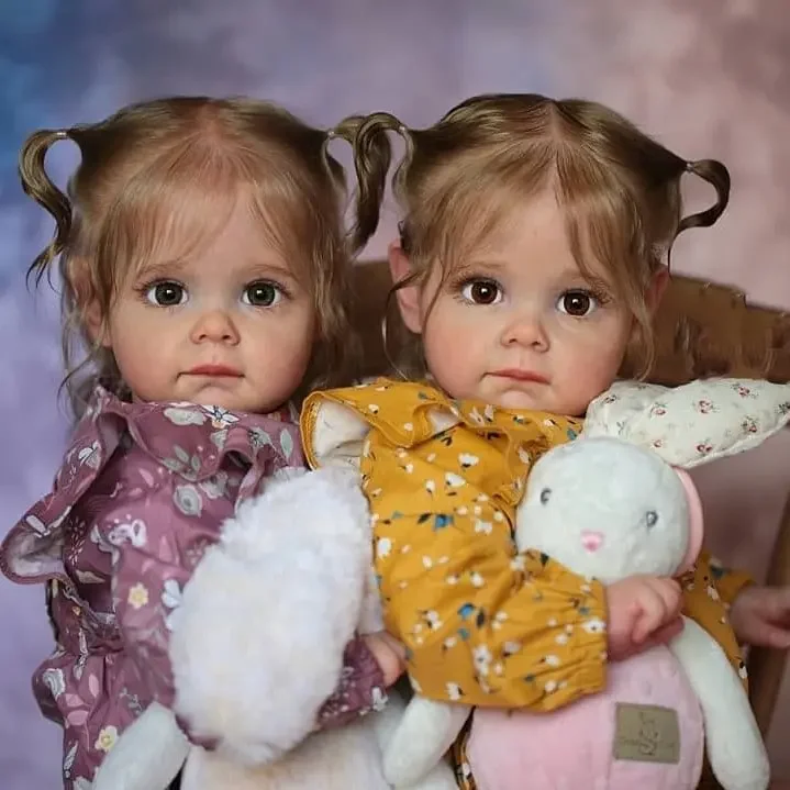 Neonato Maggie fatto a mano in pelle 3D di alta qualità Reborn bambino dettagliato realistico capelli radicati a mano bambola d'arte da collezione