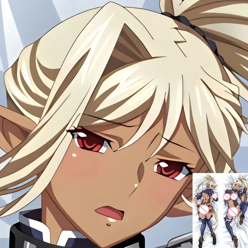 

Dakimakura Anime Alicia Arcturus Prim Fiorire Chloe Yatsu Murasaki Pillowcase Double-sided Print Hugging Body Pillow Cover Case