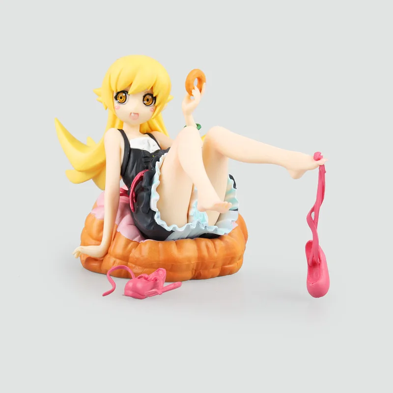 13cm Monogatari Nisemonogatari Oshino Shinobu Action Figure PVC Collection Model toys brinquedos for christmas gift