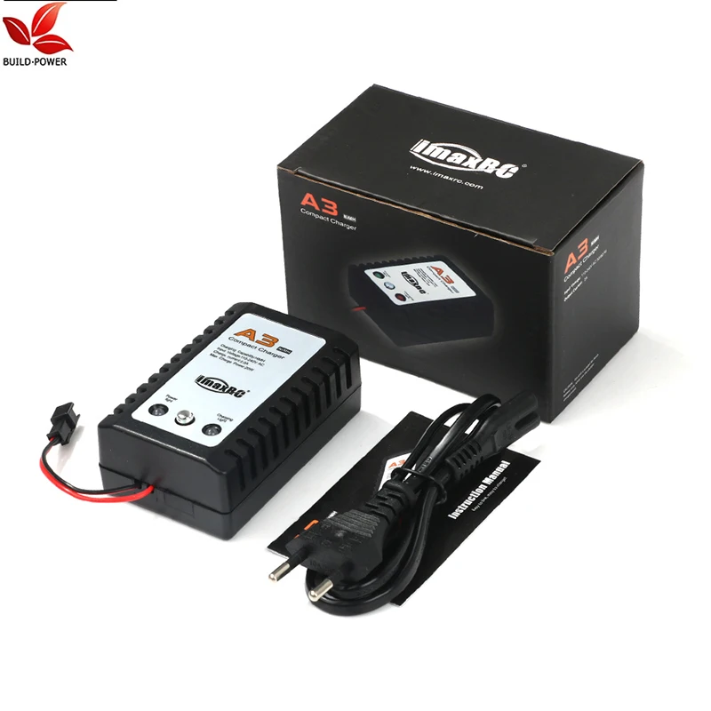 IMAX A3 Big Tamiya /  Trx Plug / Small Tamiya / SM Plug Battery Charger 1-10S 20W Smart Charger for Rc Car Drone Airplane Boat