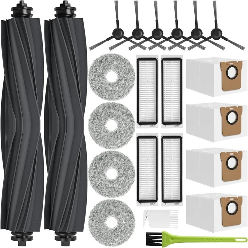 Acessórios para Dreame L20 Ultra Complete, Peças de reposição, Acessório Conjunto com Escovas Principais, Sacos de pó