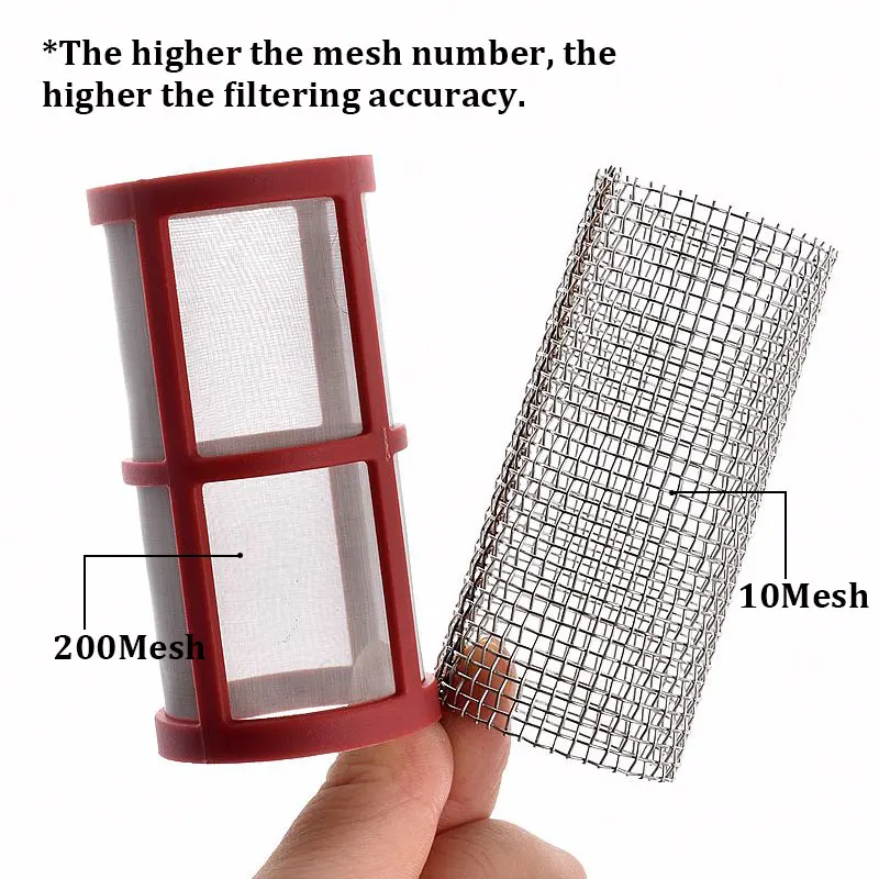 10~200 Mesh Filter Net Garden Watering Filter Accessories Stainless Steel Strainer Kitchen Purification Impurities Filter Screen