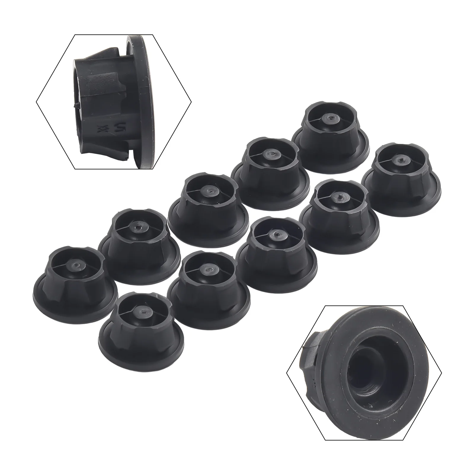 Engine Cover Grommets Bung Absorbers for MERCEDES 6420940785 Perfect Fit for C CLASS (W204) Saloon CLS (C218) Coupe and More