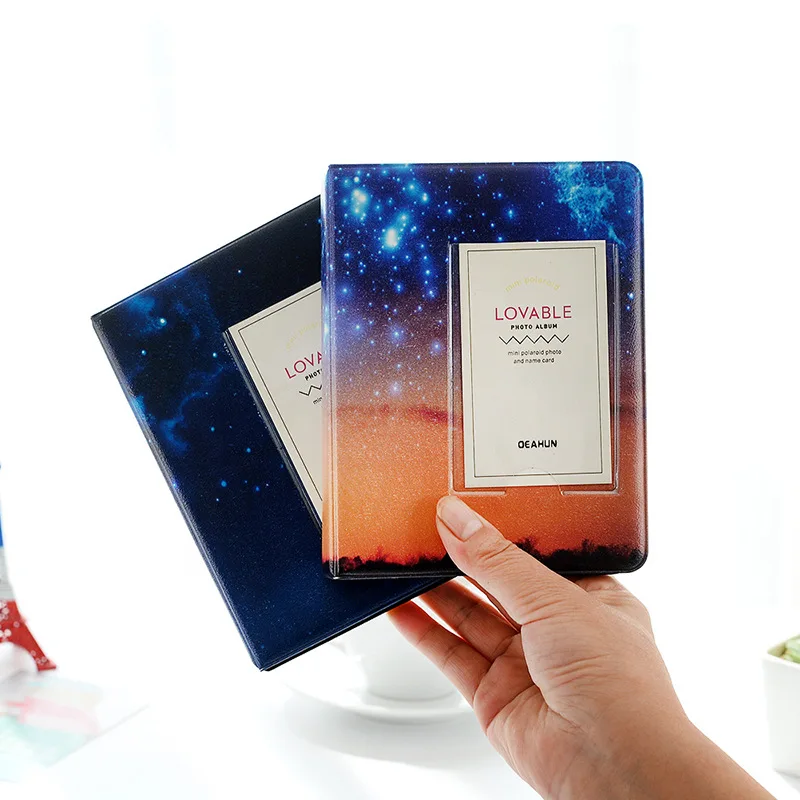 Starry Sky Photo Book Album 64 Pockets 3 Inch For Instax Mini Film Album Fujifilm Instax Mini 12 Evo SE 41 40 99 Link 3 8 9 11
