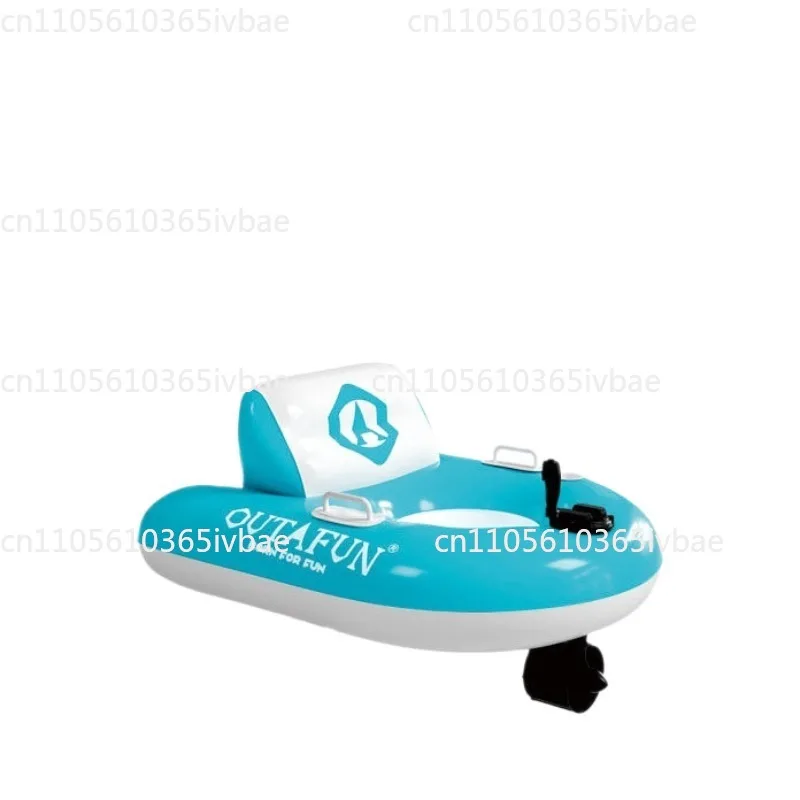 Spot New Electric Single Water Inflatable Floating Row Thruster Floating Row Automatic Thruster Swimming Ring Rotatable