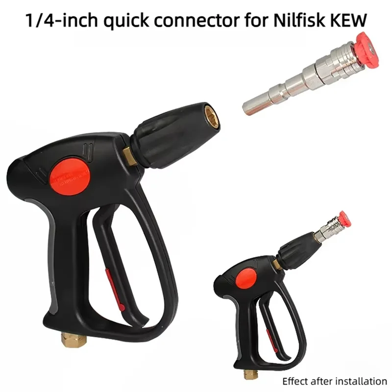 A26F-محول غسالة الضغط العالي R لـ Nilfisk KEW ALTO WAP CALM إلى 1/4 "الاتصال السريع مع فوهات الرش #5