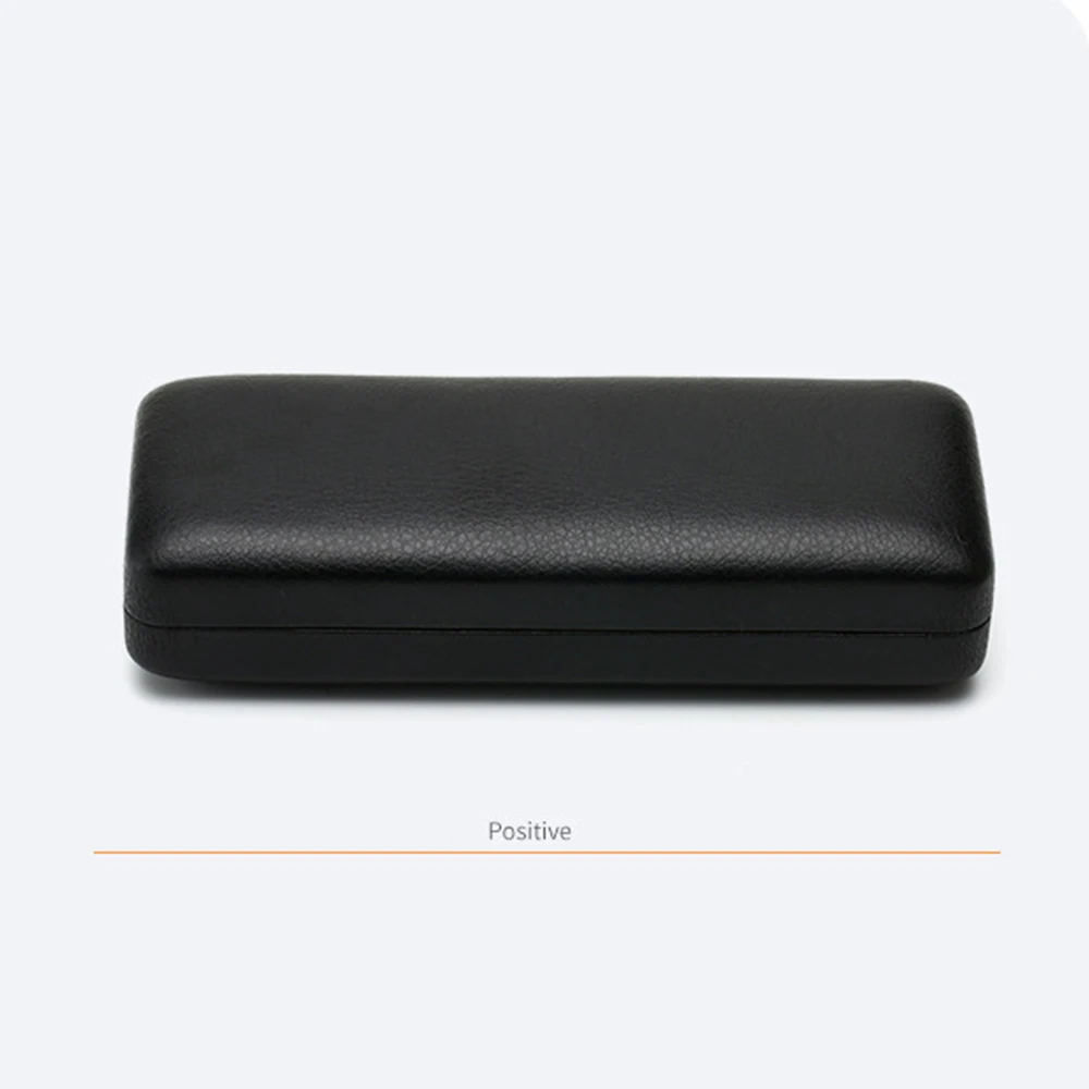 Étui à Lunettes En Cuir PU Coque Dure - Protection Portable Voyage Homme Femme - 16,3 X 6,2 X 4,2 Cm