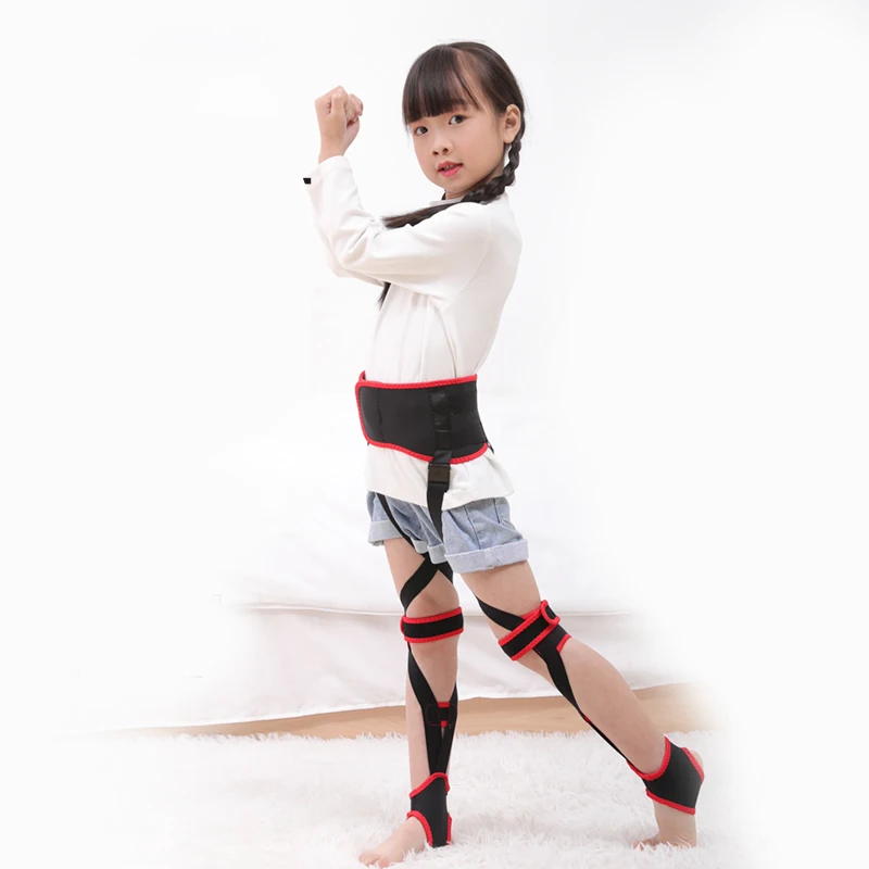 Children's X-shaped and O-shaped Feet Correction Belt for Correcting in-toed and Out-toed Gait, Medical Use.