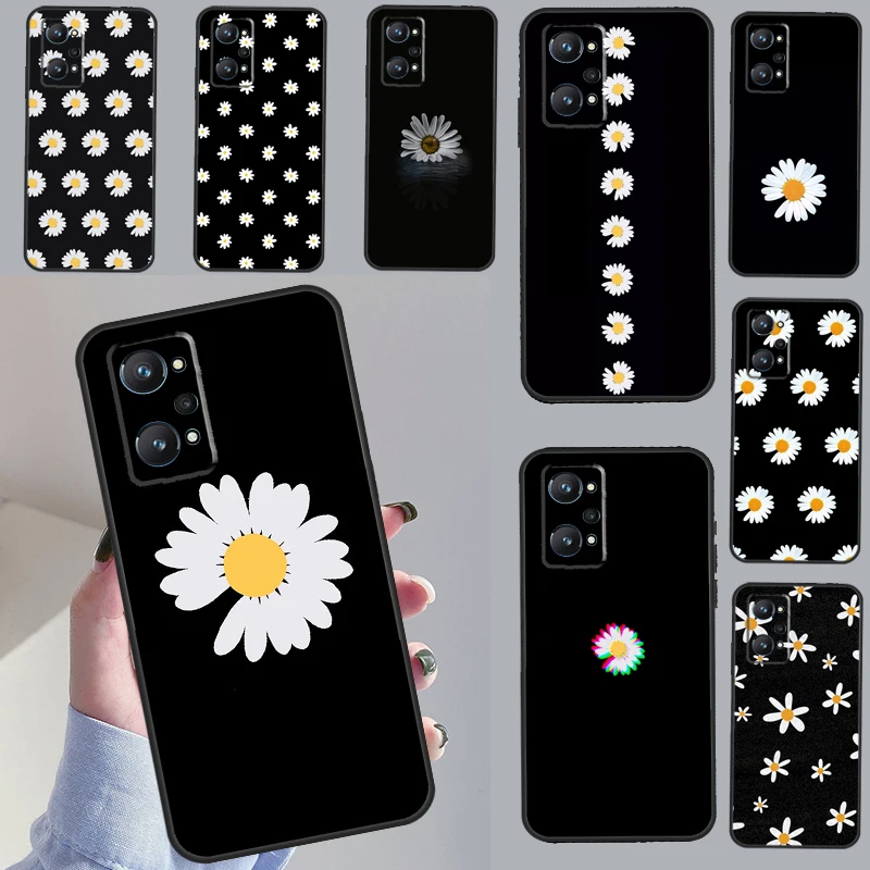 Daisy Flower For Realme 10 Pro Plus C55 C35 C33 C31 C30 C21Y GT Neo 5 OnePlus 11 Nord 3 2T CE 2 Lite Case