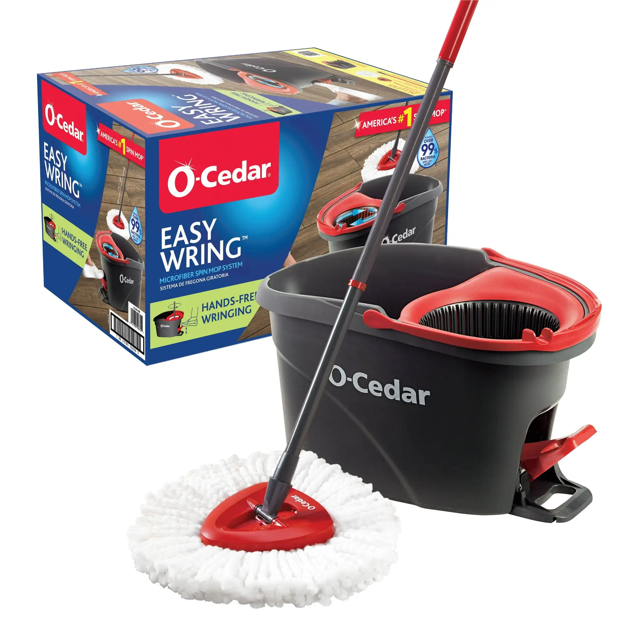 

EasyWring™ Spin Mop & Bucket System