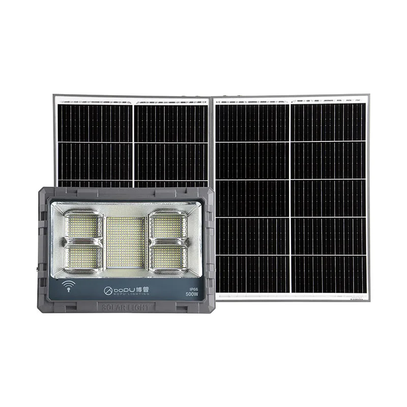 100W 200W 300W 500W IP66 Solar Light Outdoors Light Time Remote Control Solar Flood Lights Outdoor Waterproof Led