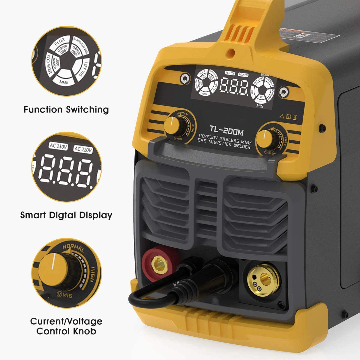 Plasma Cutter CNC 50A Non Touch Pilot Arc Low Frequency Dual Voltage Metal Cutter AC 1/2