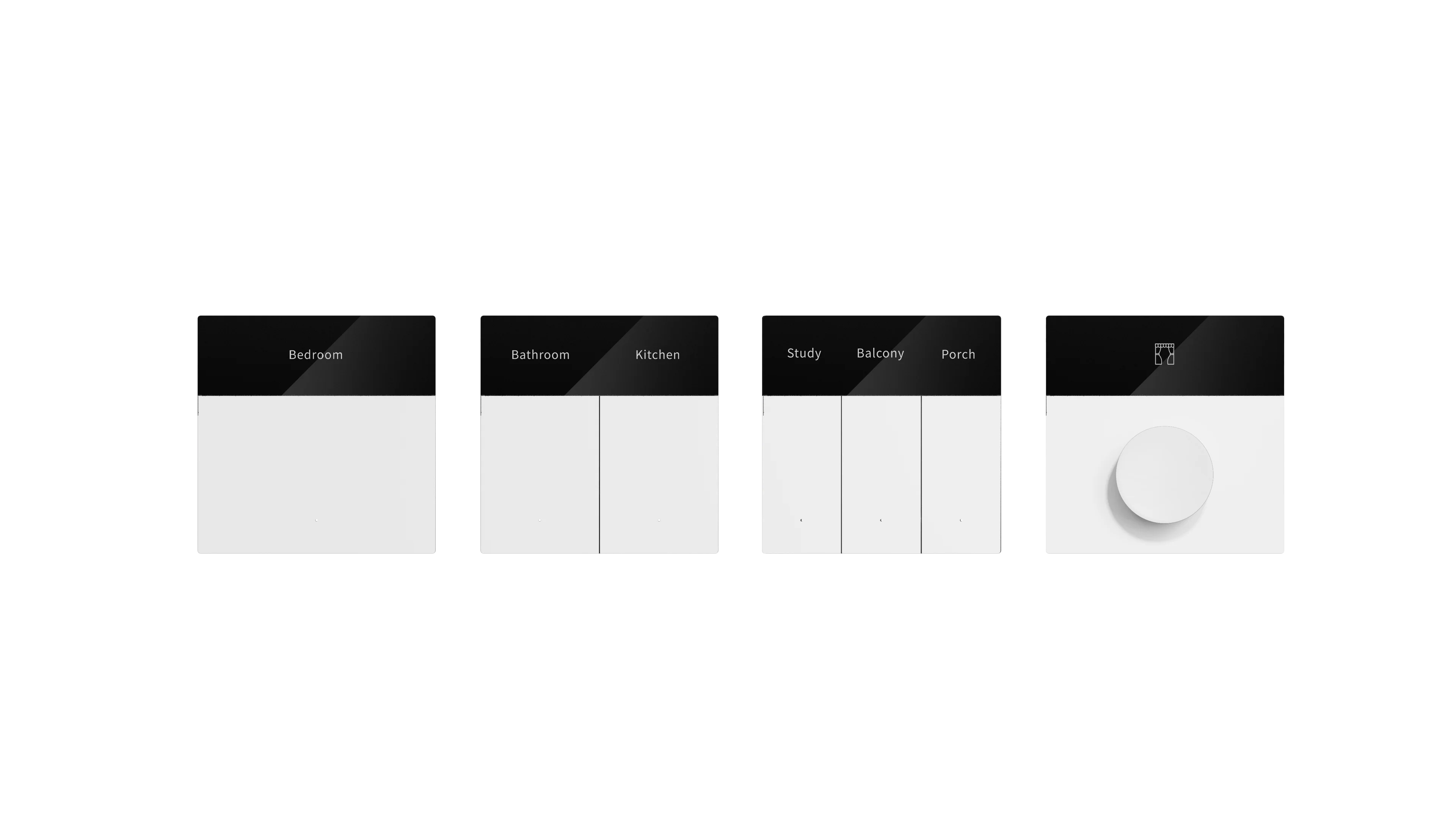 Creative Rotary Dimmer Switch 100-240V BT5.0 SIG Mesh Neutral Wire LED Brightness CCT Smart Wall Controller SQ PRO
