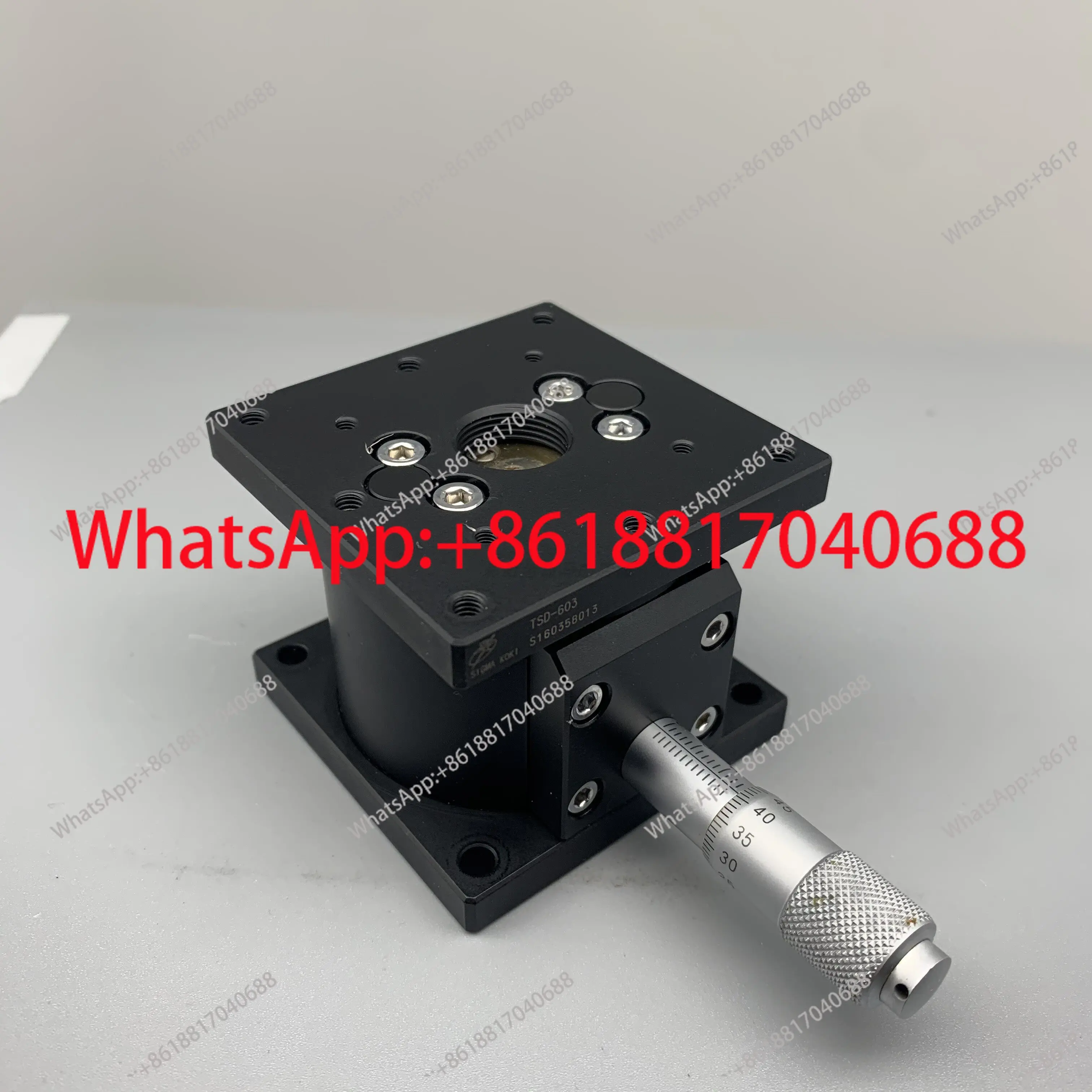TSD-603 Z-axis lifting platform, manual fine-tuning platform, countertop 60