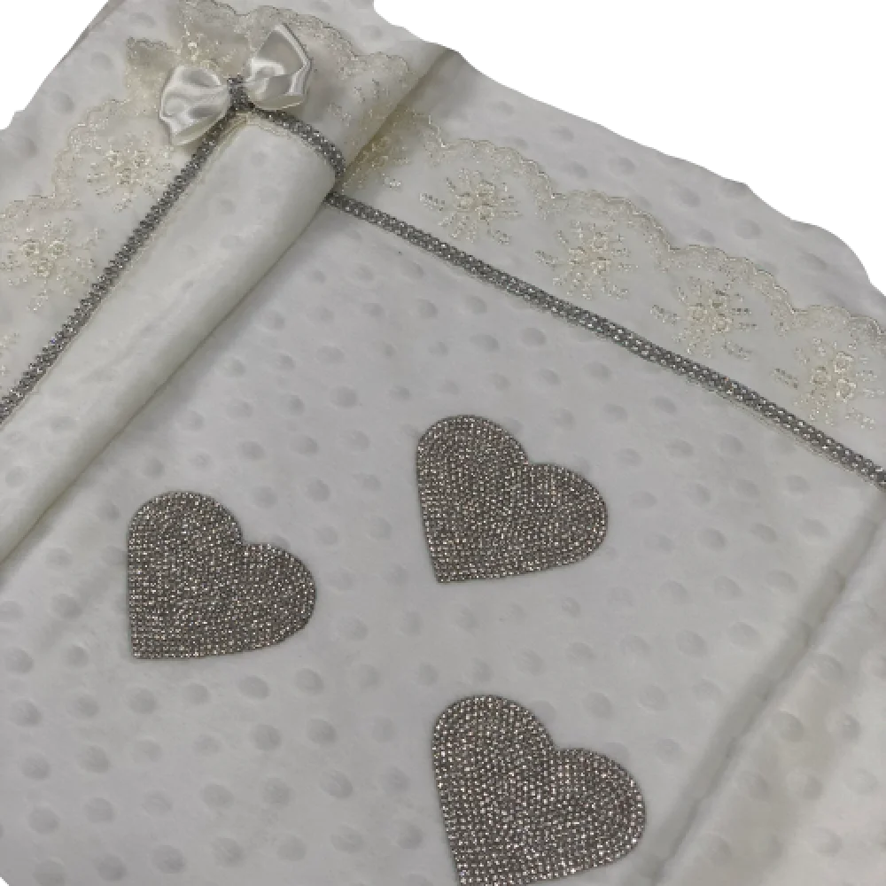 

Comfortable Quality 100% Cotton Fabric Knitted Wholesale Custom New Design Portable Babies For Blankets Newborn Baby Blanketwhol