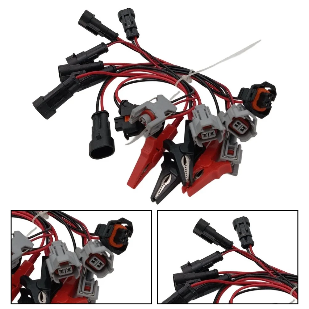 Fuel Injector Connector Harness Pigtail Wire Adapter Cable For For Denso And Various Vehicles Engine Repair Electrical Accessori