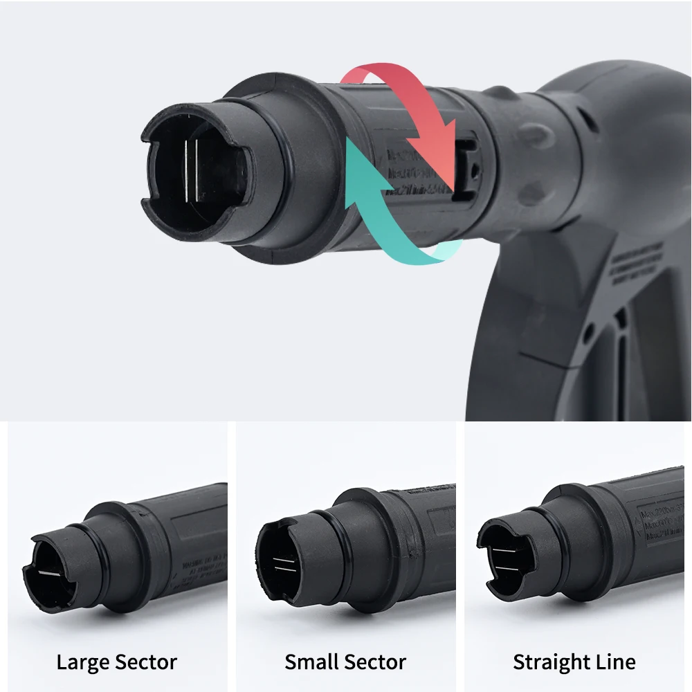 High Pressure Car Wash Water Gun with M22 Inlet-14mm Jet Adjustable Nozzle Car Washing Sprayer Gun Trigger Handle Washer Gun - view 3