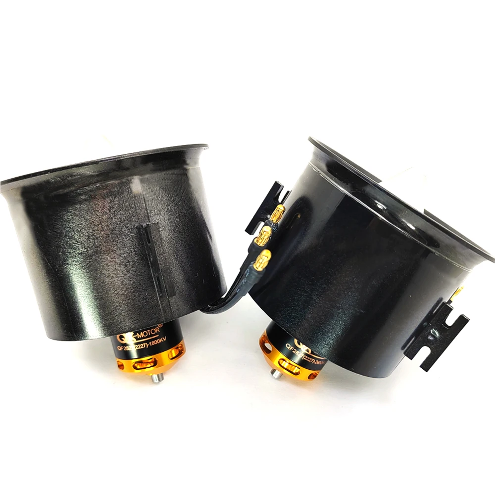 Qx-Motor 70mm EDF 4s 6s QF2827 Bürstenloser Motor 12-Blatt Impeller für RC EDF Jet Flugzeuge – Detail 4