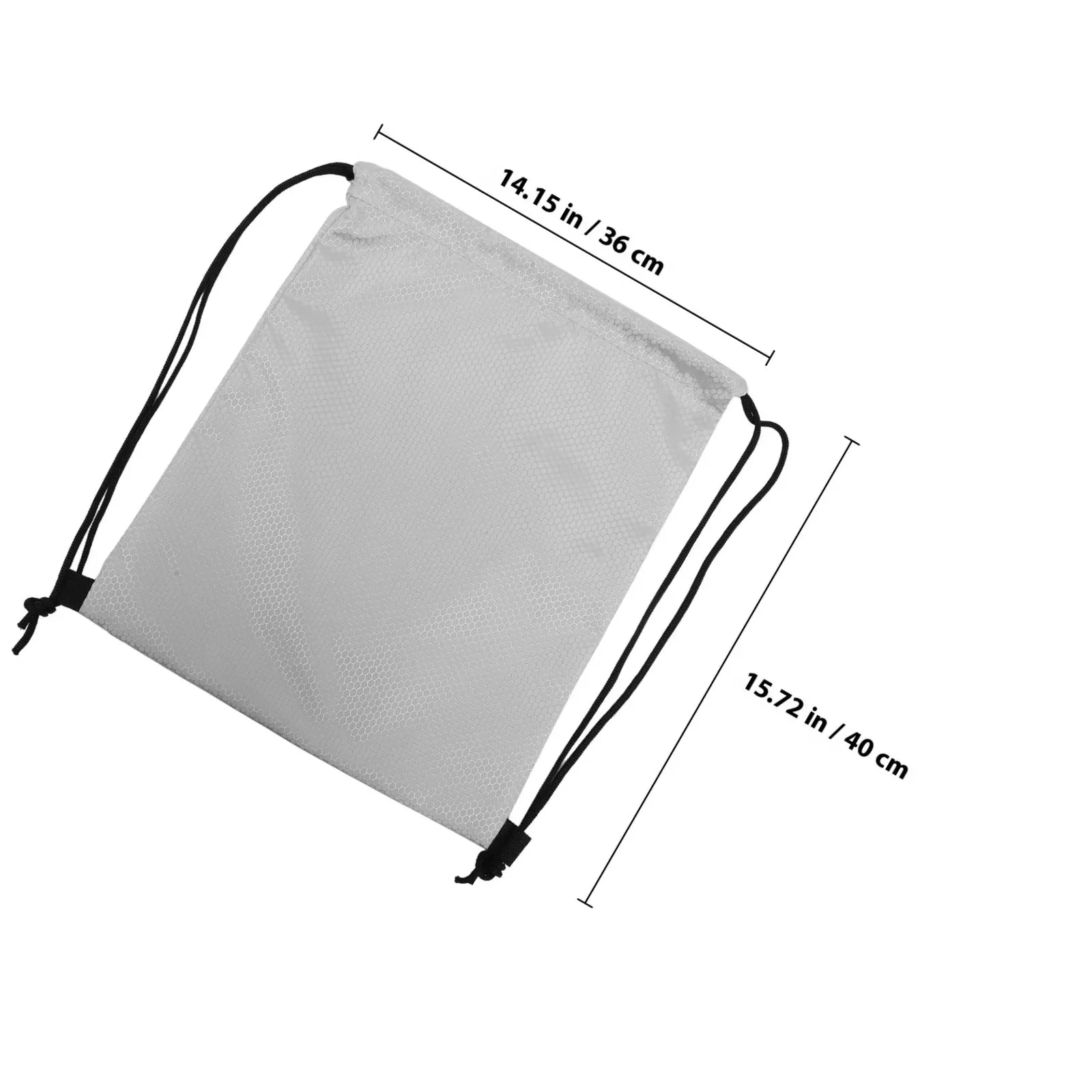Waterproof Sports Drawstring Backpack Lightweight Oxford Cloth Outdoor Daypack for Gym Dance Cheerleading Storage Pouch