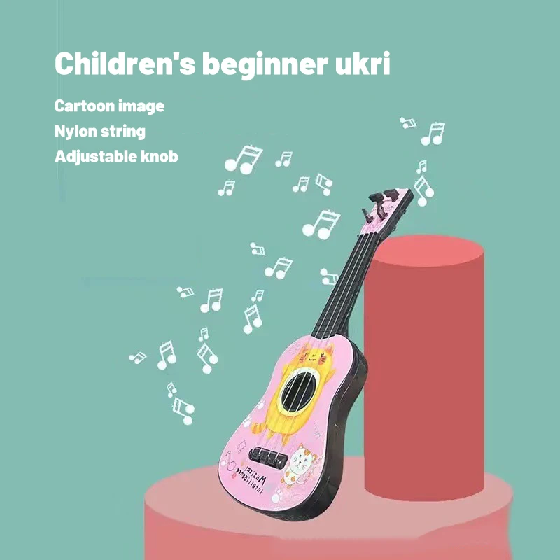 Mini Ukulele Toy Guitar Educational Instrument Toy Boys Girls Toys Children Gifts