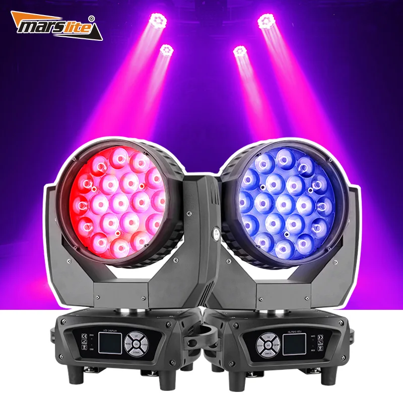 Martin Mac Aura 19X15W Zoom Led Moving Light Led Wash Moving Head Wash 19X15 Moving Head Light For Disco Dj Wedding