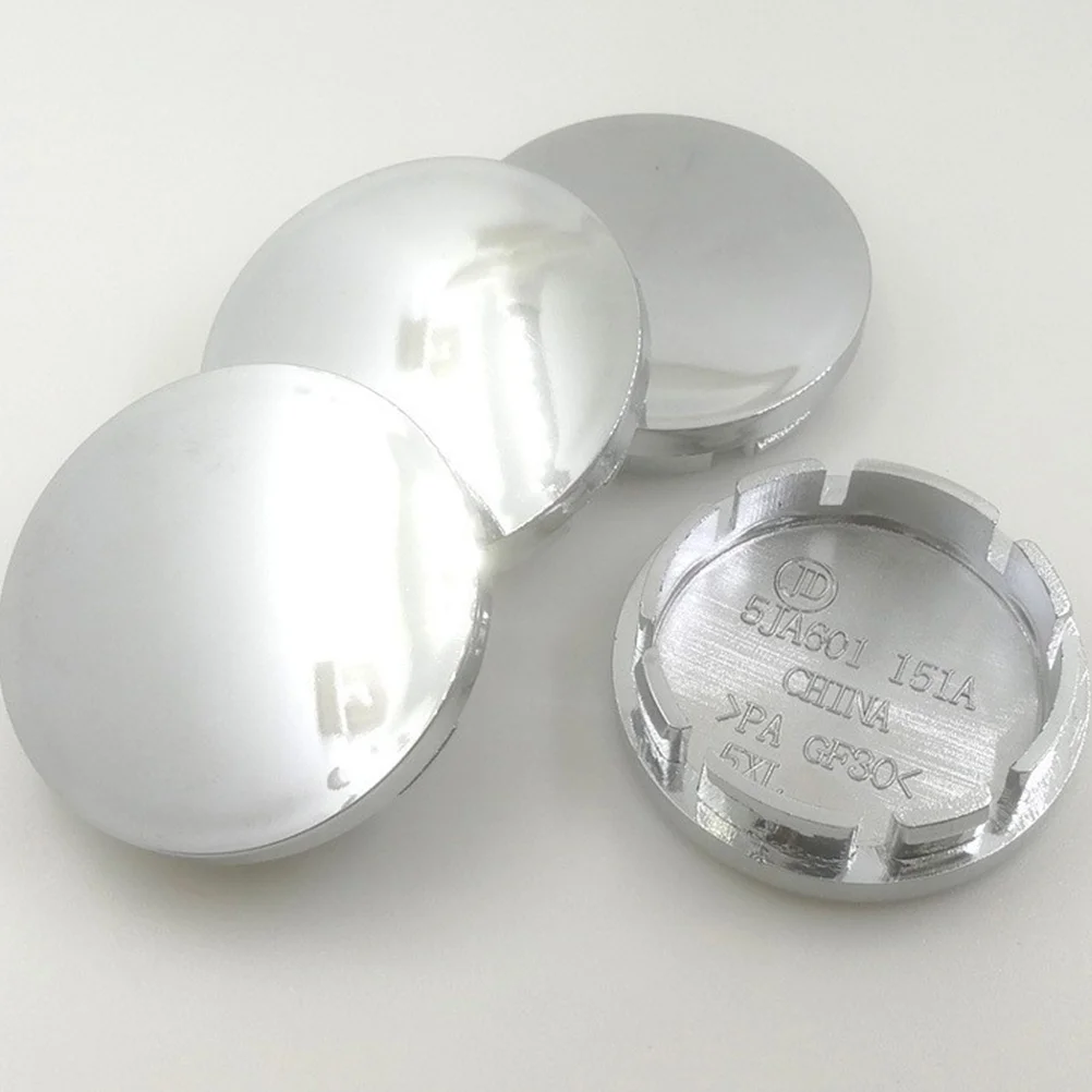 

4Pcs Wheel Hub Covers Classic Color Long-Lasting Car Accessories Easy Installation Protective Stylish Replacement Tire Caps