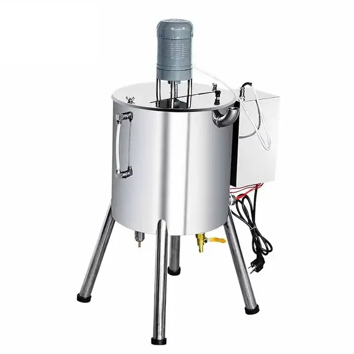 Heating Stirring Lipstick Filling Machine With Mixer Heater Hopper Tank For Crayon Vaseline Cosmetic Handmade Soap