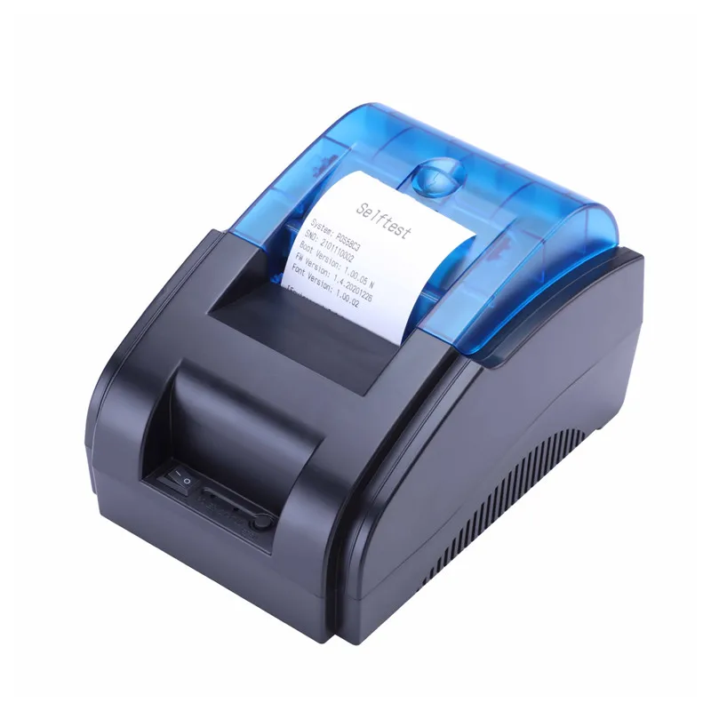 

Universal Various industries bill small ticket desktop USB Bluetooth 58mm thermal receipt printer compatible with Android/iOS