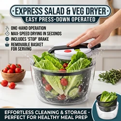 Vegetables Salad Spinner Lettuce Leaf Vegetable Dehydrator Multifunctional Vegetable Washer Salad Vegetable Dryer Mixer