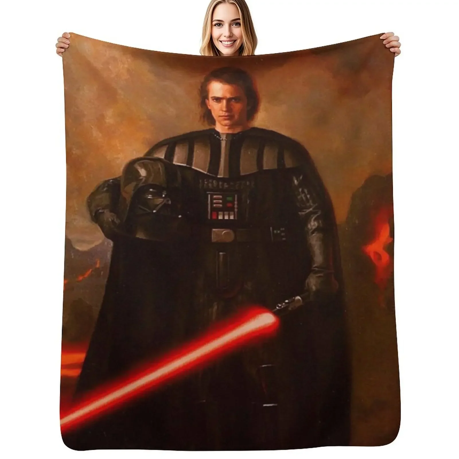 

anakin Throw Blanket For Baby Tourist Stuffeds Vintage Blanket