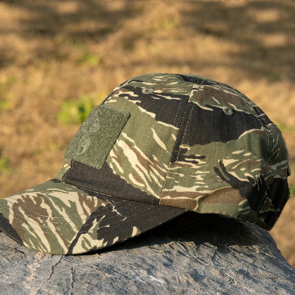 Tactical Baseball Peaked Cap Tiger Stripe Camouflage GST Camo