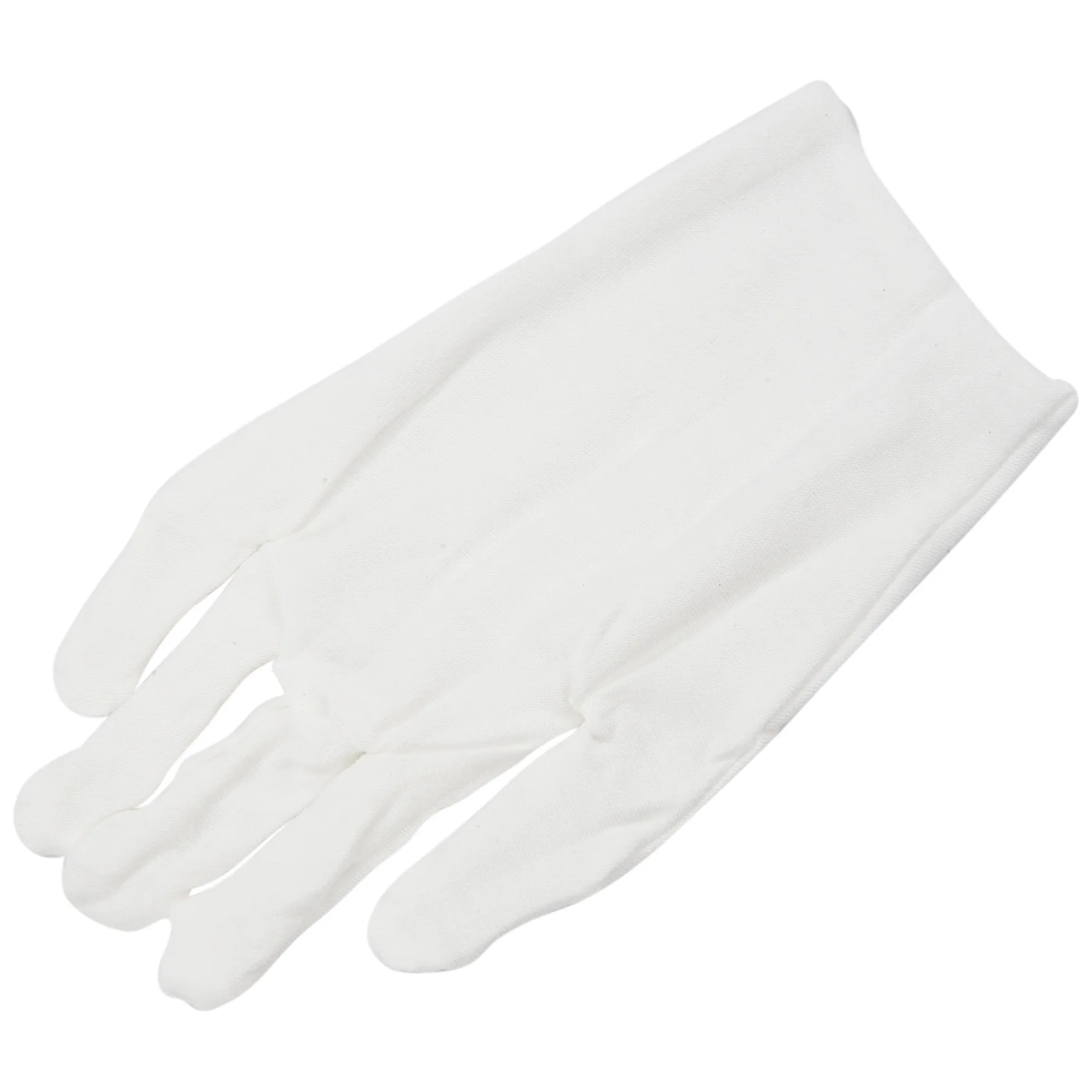 

12 PAIRS 100% COTTON WHITE MOISTURISING LINING GLOVE health music work