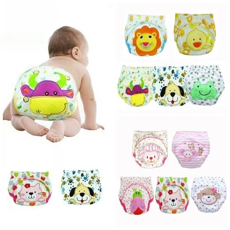 

30Pcs Waterproof Baby Training Pant Underwear Cotton Learning/study Infant Pants Diapers