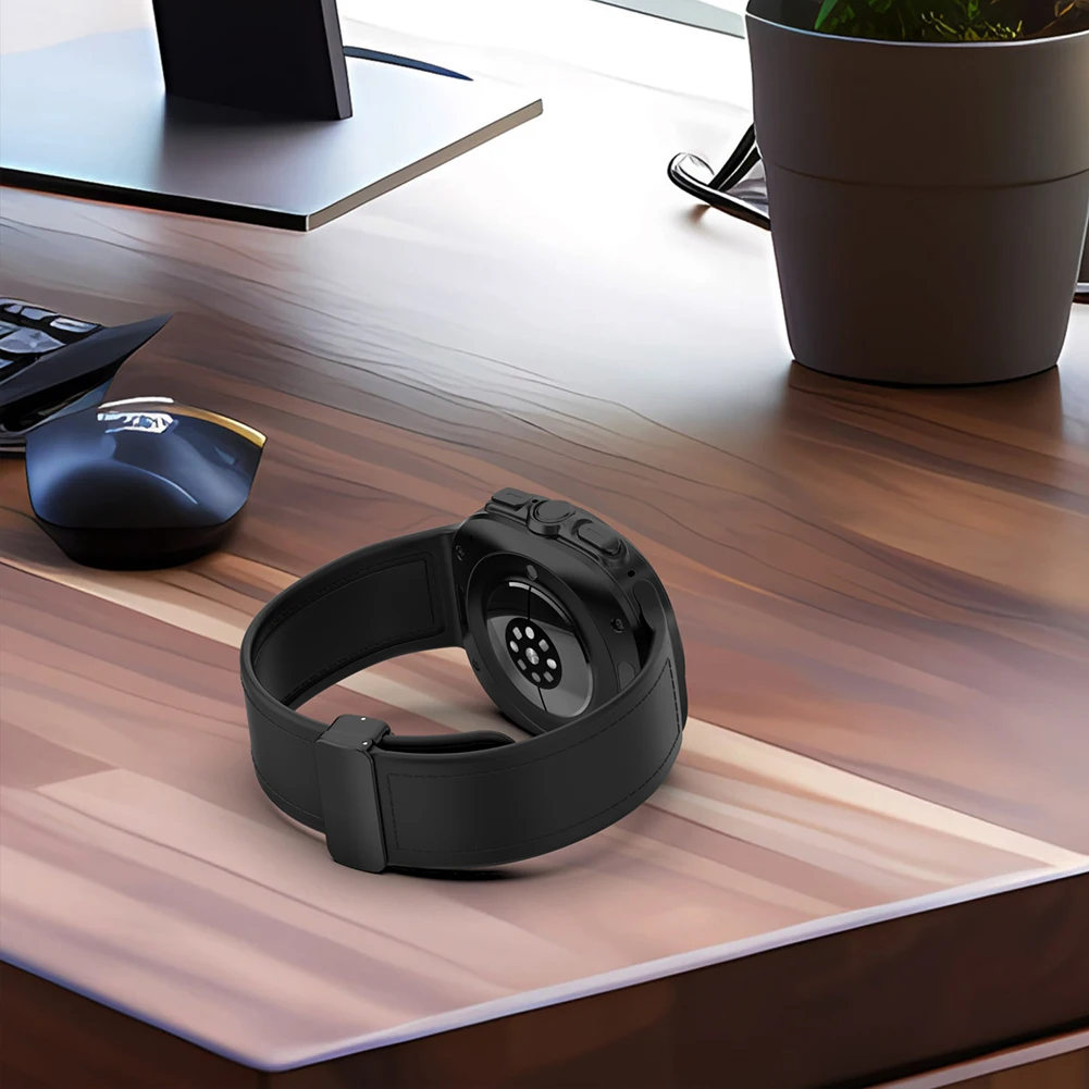 حزام سيليكون مشبك مغناطيسي قابل للطي ، سوار معصم رياضي بديل سوار رياضي لساعة Samsung Galaxy 7 Ultra, 47