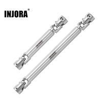 INJORA Stainless Steel Drive Shafts for 1/18 FCX18 K10 HUMMER EV