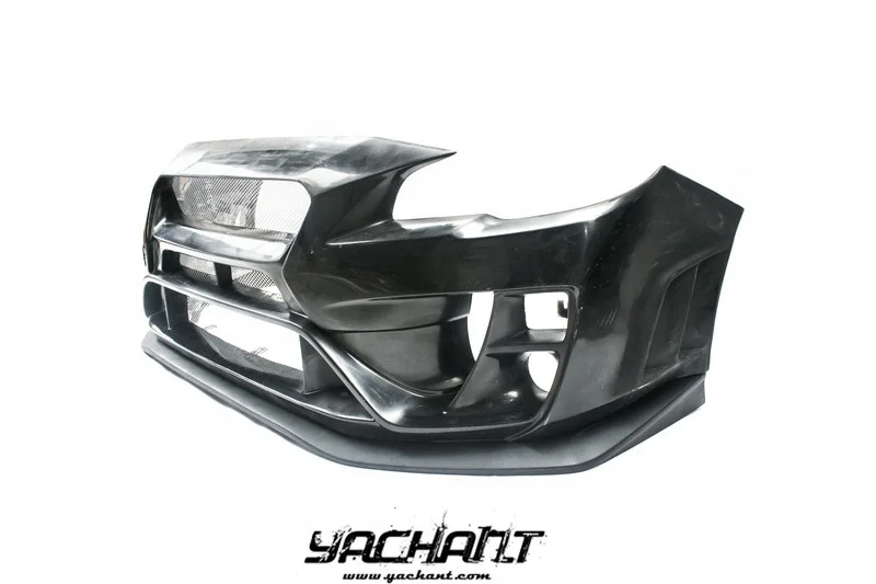 Fiber Glass Bodykit Fit for 2015 to 2021 Impreza VA WRX S4 WRX STI Sedan VS ARISING II Style Front Bumper w  Lip view 3