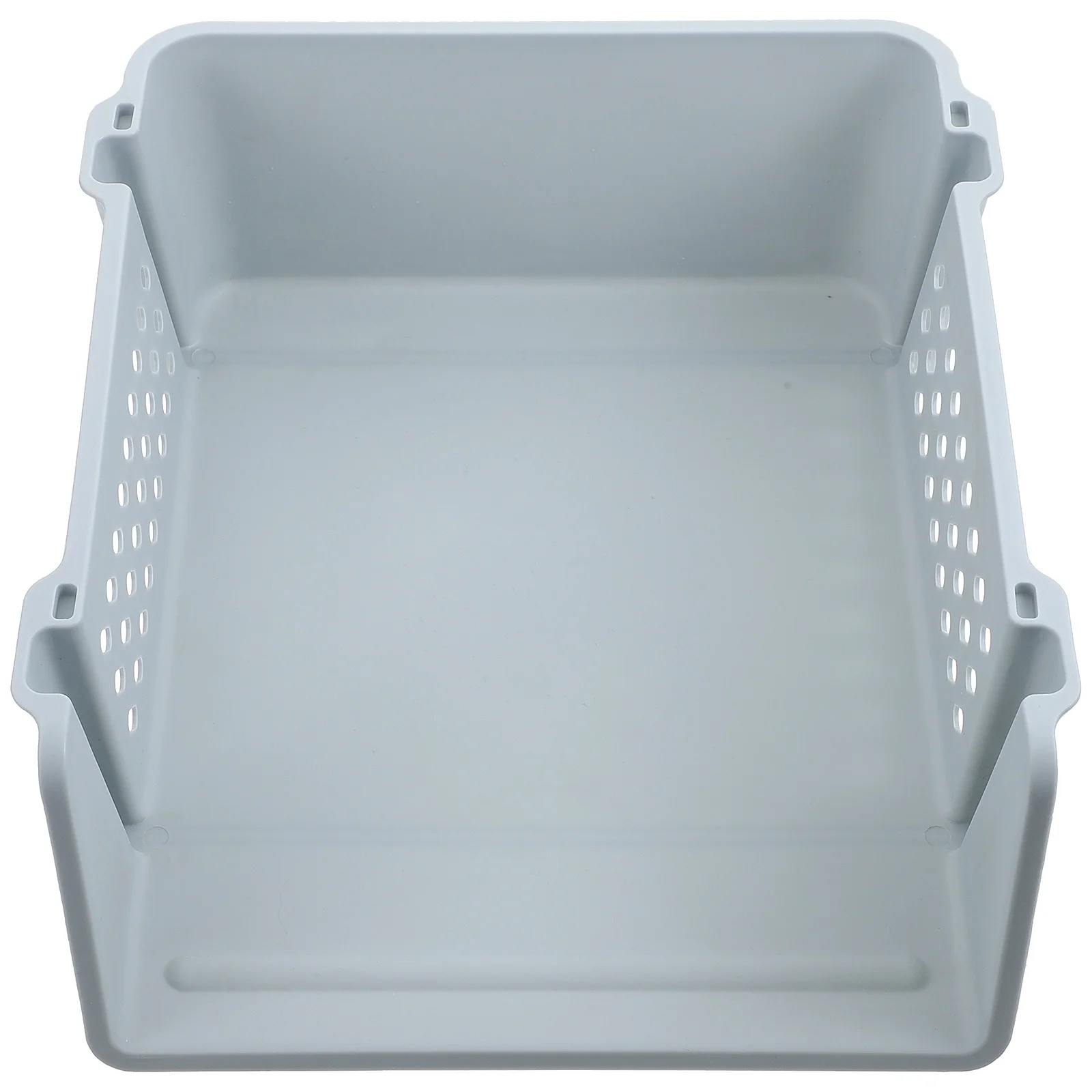 رف تخزين سطح المكتب قابل للتكديس منظم الملفات البلاستيكي متعدد الوظائف حامل أشتات منظم مستحضرات التجميل #5