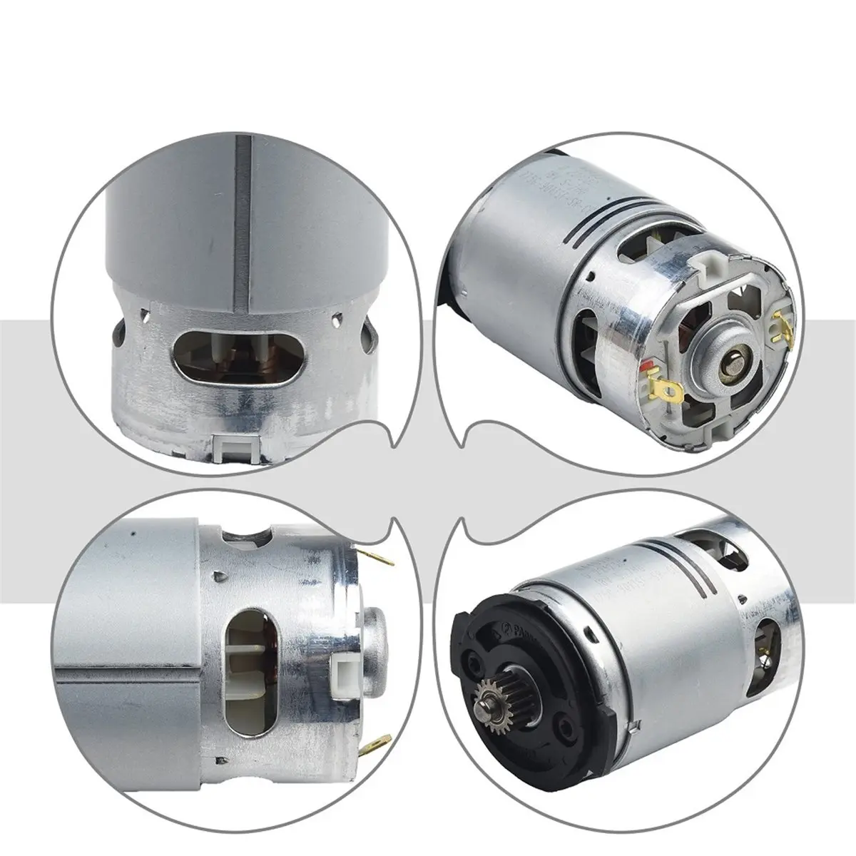 

AA91 DCD771 Electric Drill Motor 18V Metal Motor Replacement for Cordless Drill Screw Driver