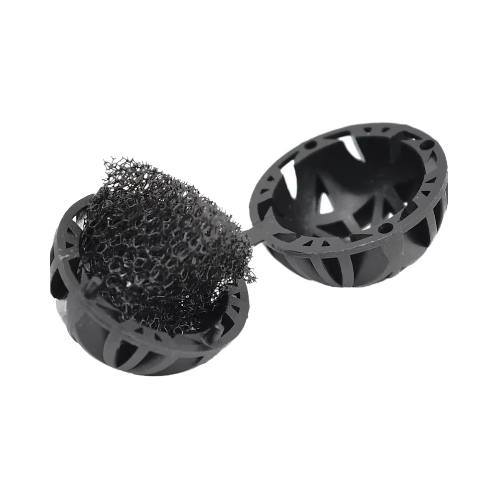 Black PP Hollow Floating Bio Ball with Inside Ceramic Filter Material for Industrial Water Treatment and Bending