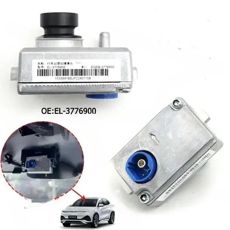 For BYD Dolphin Seal Act 3 Atto 3 Yuan Song Tang Ev DVR Dash GPS ADAS Cam Original Vehicle-mounted Recorder Camera Parts