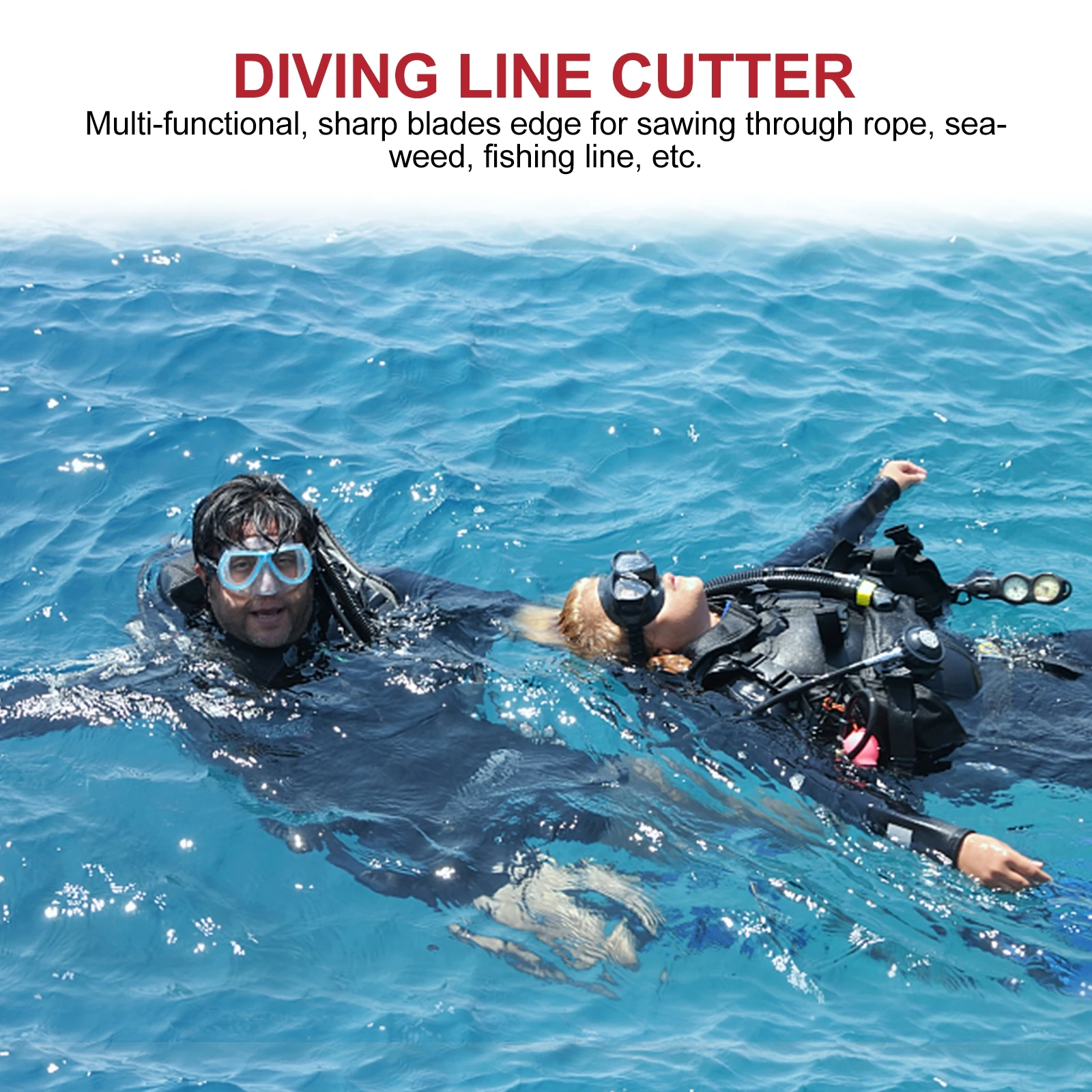 

Sector Diving Cutter Handheld Portable Cutting Line Accessories Equipment High-carbon Steel