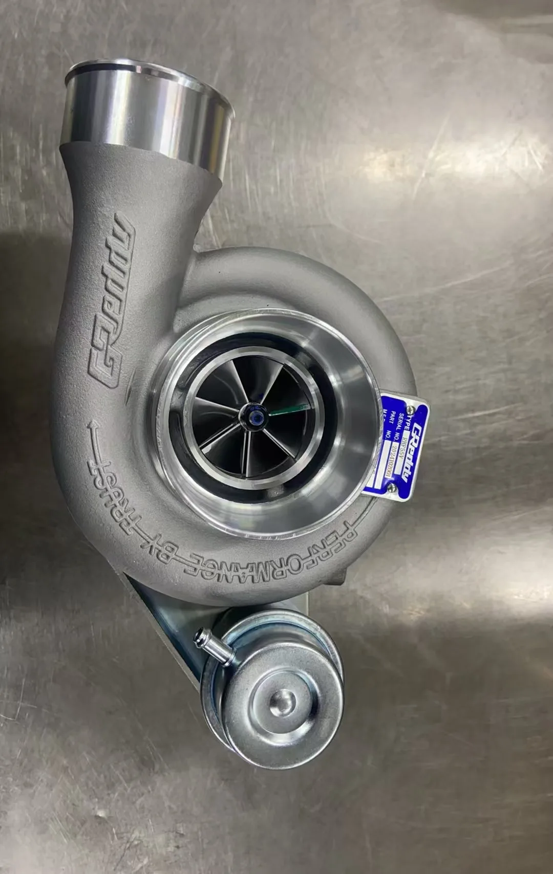 

Best Sale Performance Turbocharger F55V Turbocharger with 6/7 Billet Blades RHF55V with Greedy Compressor Turbo with Valve