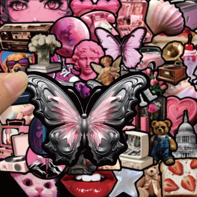 50개 만화 캐릭터 INS 창의적인 그래피티 장식 스티커