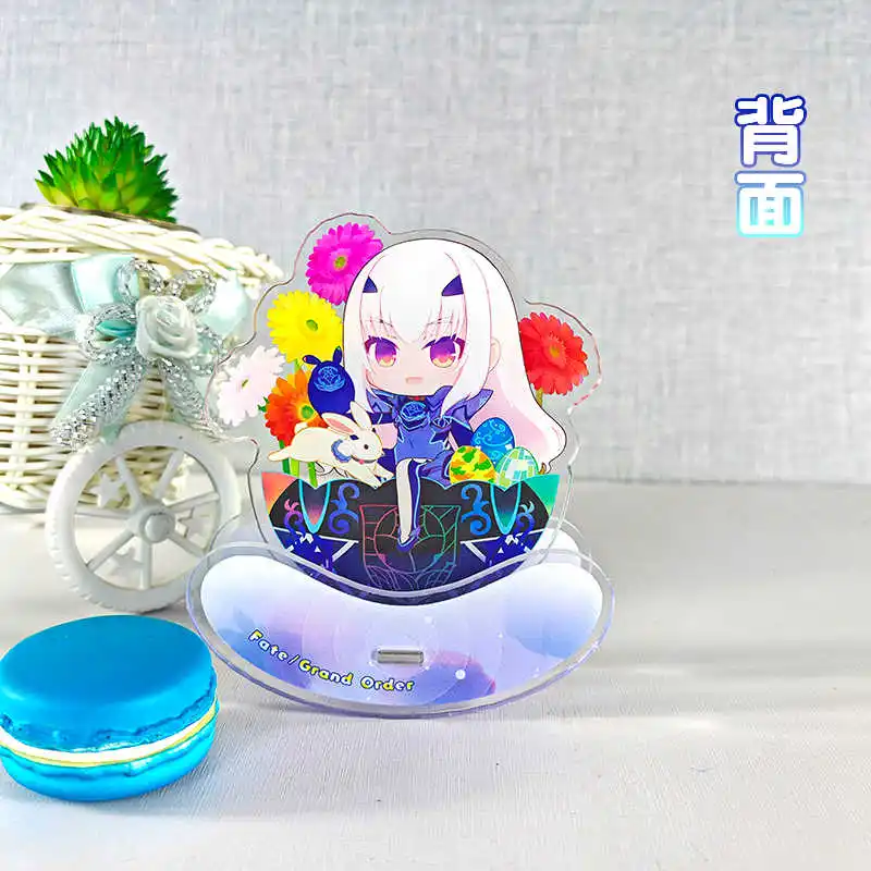 أنيمي الجنية فارس لانسلوت لانسلوت ميدروت تريستان ميرلين مورغان بيديفيري لطيف الاكريليك الشكل حامل نموذج ديكور الطاولة