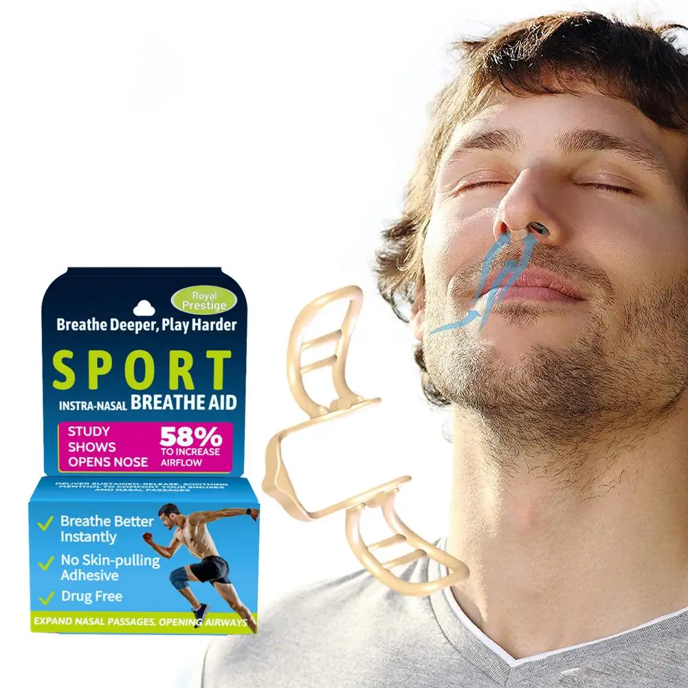 Dilatateur nasal en silicone pour aider au sommeil, dispositif anti-sicing, empêche le sicing et augmente la ories, surpoids de l'air, dilatateur nasal antarctique