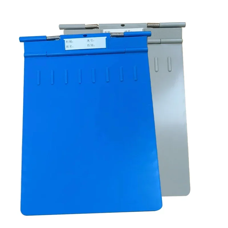 

Dental Case File Folder Clinic Case Clip Plate for Patient Case Book Nurse Outpatient File Blue/grey Dentist Tool