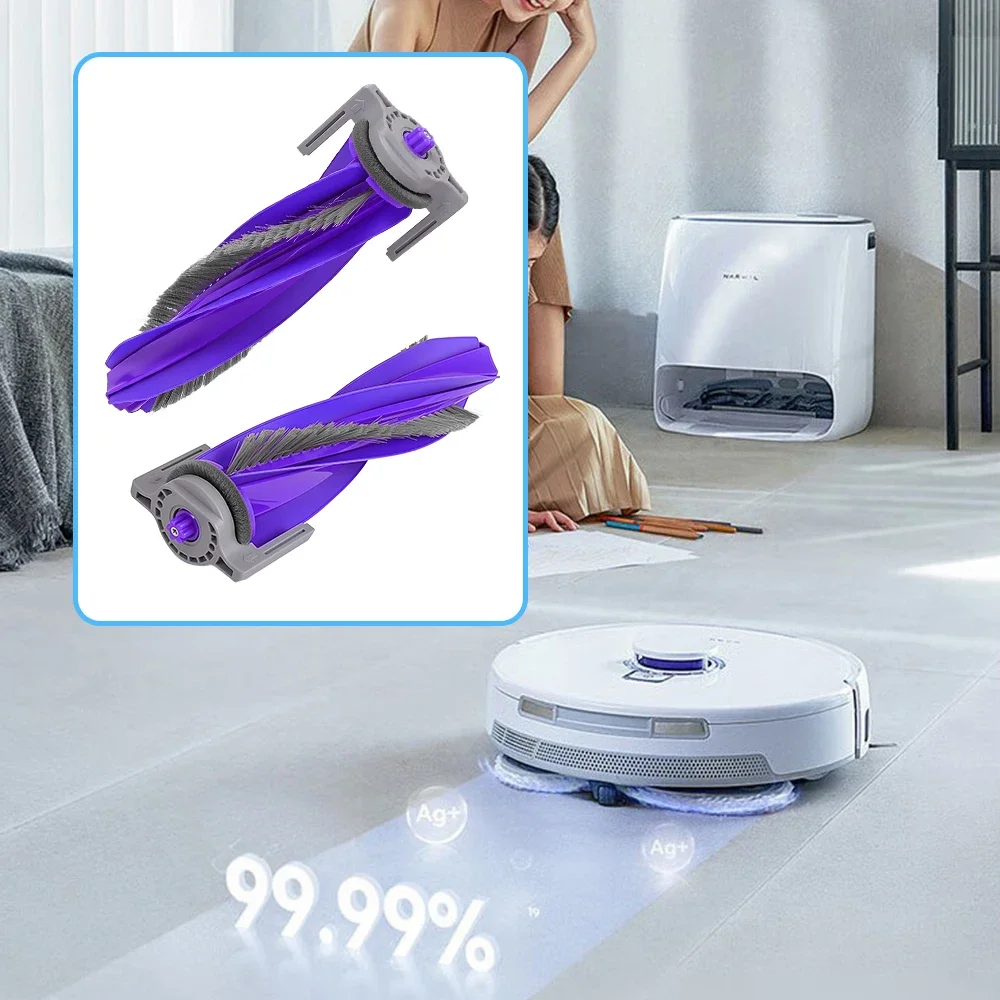 Main Roller Brush For Narwal Freo X Ultra/Freo X Plus/Freo Z Ultra/For Narwal Flow/J4/Lite/J5/J5X/J6 Robot Vacuum Cleaner Part image 6