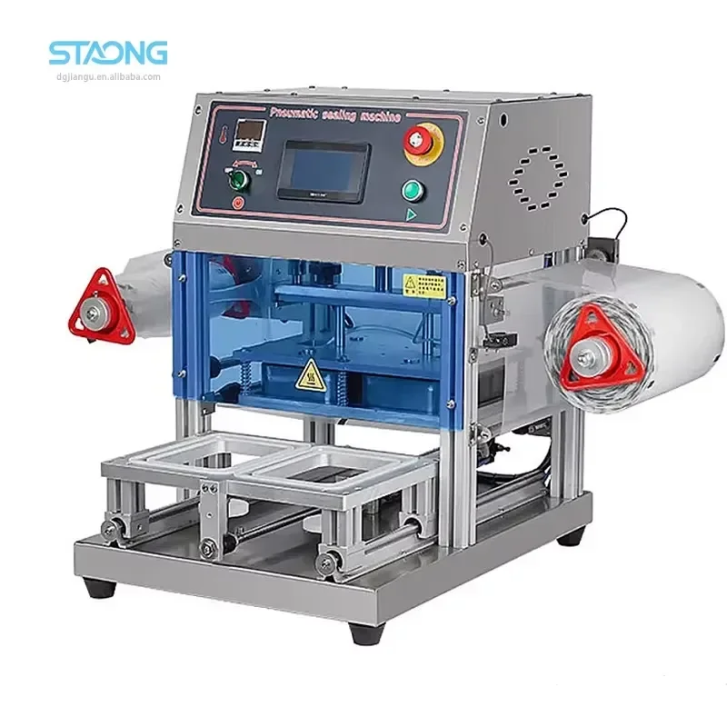 Modified Atmosphere Packaging Machine Carton Sealing Machine Automatic Nitrogen-filled Cooked Food Container Sealing Machine