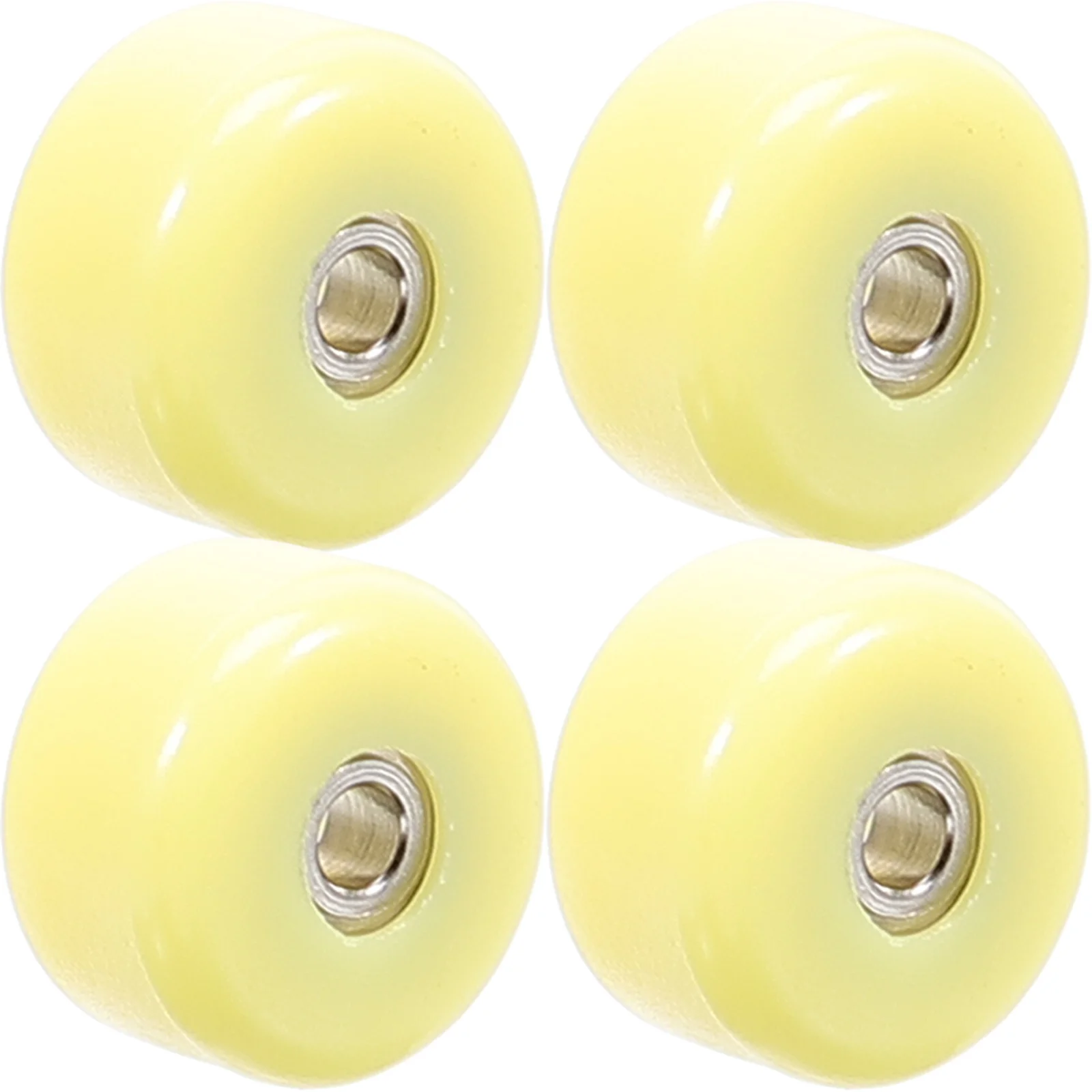 4 stuks Finger Skate Roller Premium Plastic Roestvrij Staal Duurzaam Educatief Stress Relief Voor Kinderen Volwassenen Compact Bureau